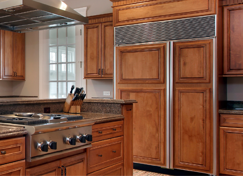 Custom counters and storage for commercial business
